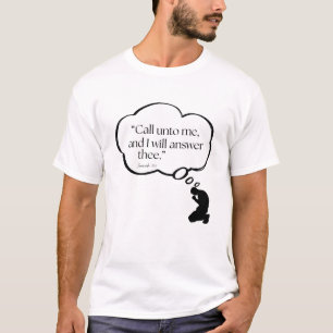 Camiseta “Clama a mim, e eu te responderei.” — Jeremias