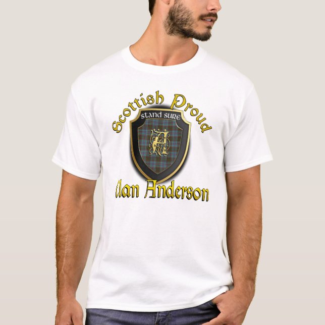 Camiseta Clan Anderson Scottish Proud Shirts (Frente)