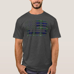 Camiseta Clan Bannerman Scottish Tartan flag kilt Scotla