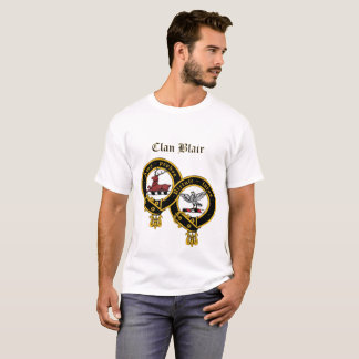 Camiseta Clan Blair Crest com Título T-Shirt