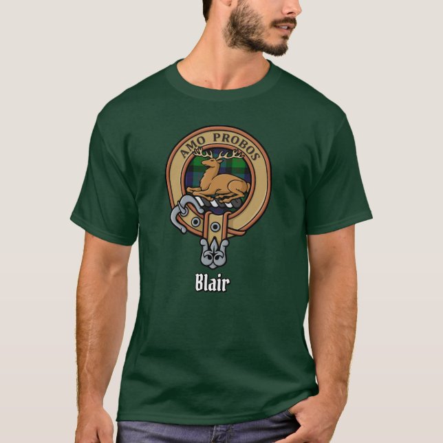Camiseta Clan Blair Crest T-Shirt (Frente)