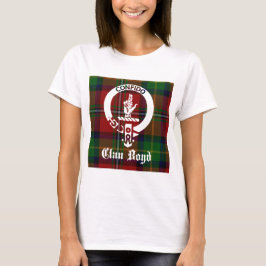 Camiseta Clan Boyd Crest Tartan