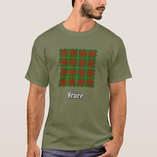Camiseta Clan Bruce Hunting Tartan (Frente)