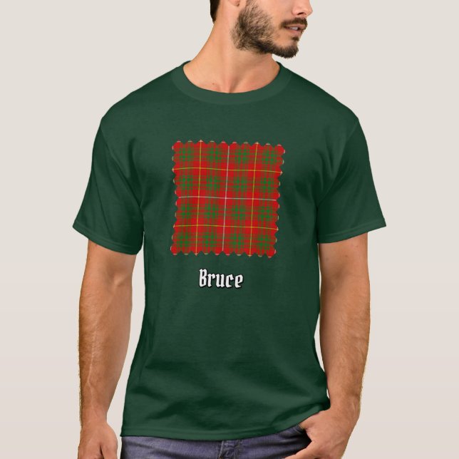 Camiseta Clan Bruce Tartan (Frente)