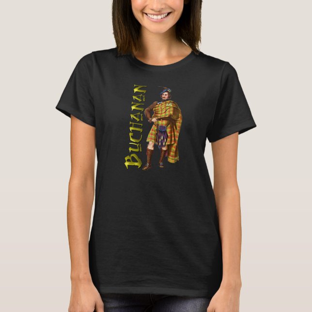 Camiseta Clan Buchanan Scottish Highland Dreams (Frente)