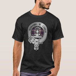 Camiseta Clan Cameron Crest & Erracht Dress Tartan