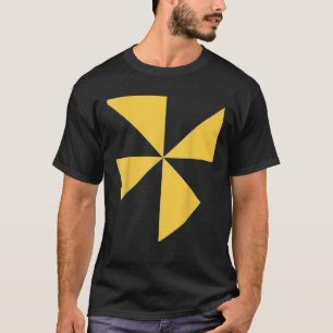 Camiseta Clan Campbell Modern Large Shield Contemporâneo