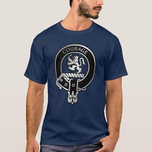 Camiseta Clan Comyn | Camisa-T Crest Cumming (Frente)