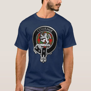 Camiseta Clan Comyn   Camisa-T Cumming Crest & Tartan