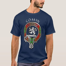 Camiseta Clan Comyn | Camisa-T Cumming Crest & Tartan
