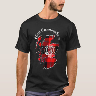 Camiseta Clan Cunningham Surname Sobrenome Scottish Tartan