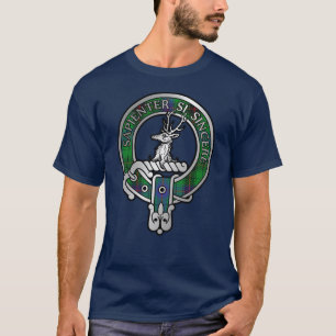 Camiseta Clan Davidson Crest & Tartan T-Shirt