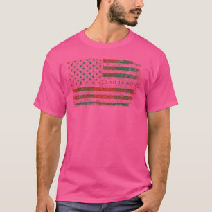 Camiseta Clan Erskine Scottish tartan US flag kilt Scotland