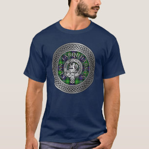 Camiseta Clan Farquharson Crest & Tartan Knot