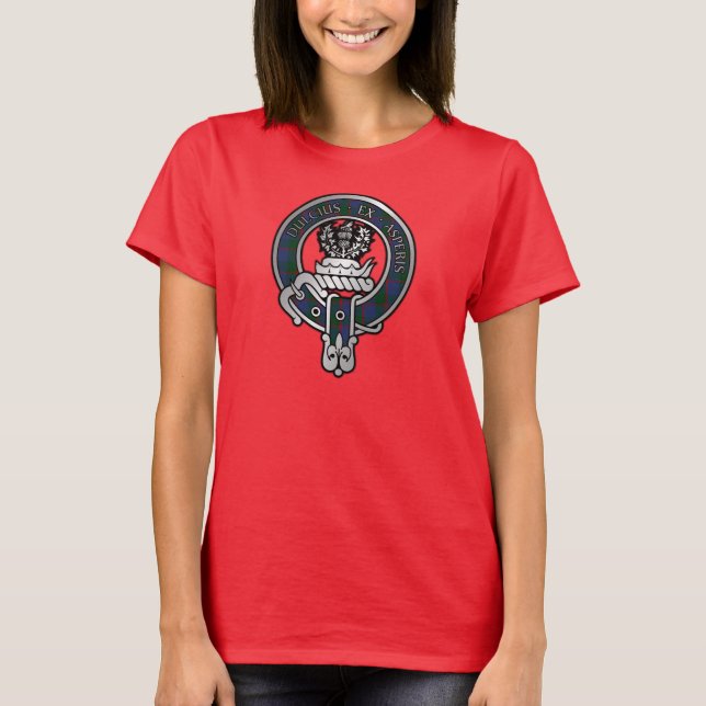 Camiseta Clan Ferguson Tartan Crest (Frente)