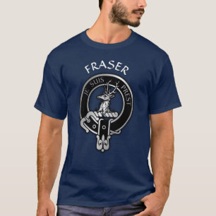 Camiseta Clan Fraser de Lovat Crest T-Shirt