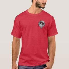 Camiseta Clan Fraser de Lovat Crest & Tartan