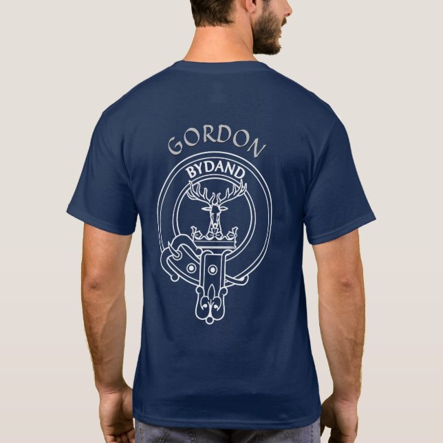 Camiseta Clan Gordon Crest T-Shirt (Verso)