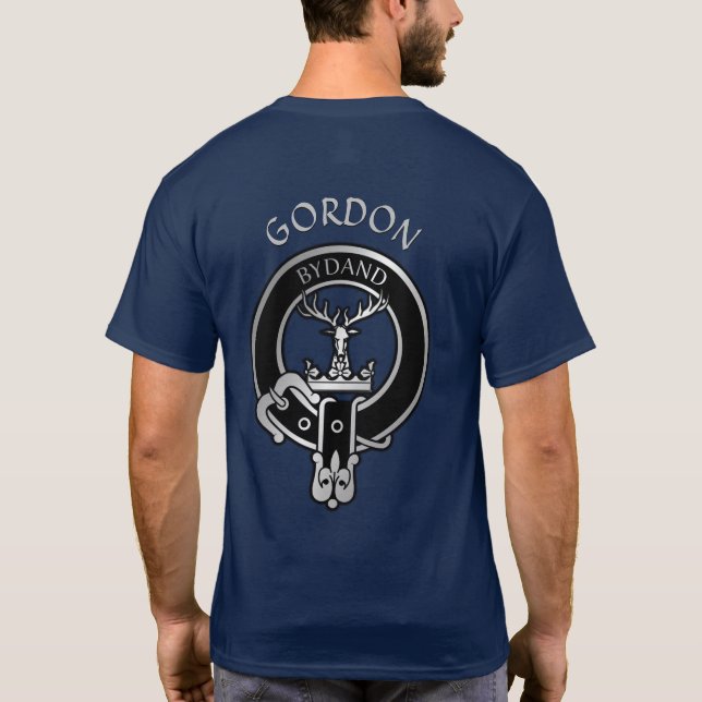 Camiseta Clan Gordon Crest T-Shirt (Verso)