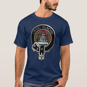 Camiseta Clan Grant Crest & Tartan T-Shirt
