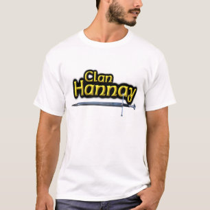 Camiseta Clan Hannay Inspirou Escocês