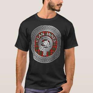 Camiseta Clan Innes Crest Tartan Knot
