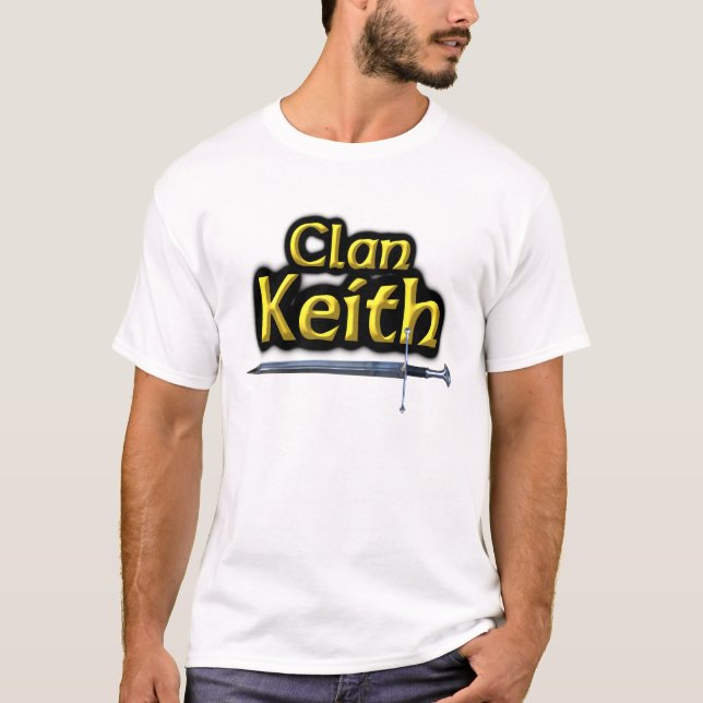 Camiseta Clan Keith Inspira Escocês (Frente)