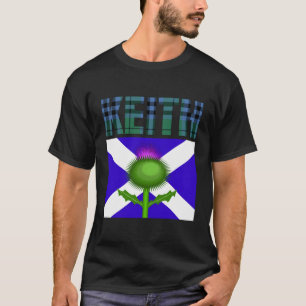 Camiseta Clan Keith Tartan Scottish Family Name Scotland Pr