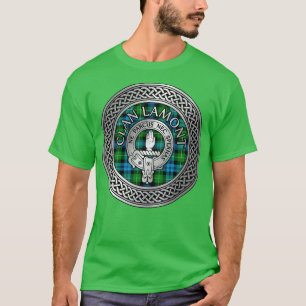 Camiseta Clan Lamont Crest Tartan Knot