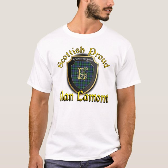 Camiseta Clan Lamont Scottish Proud Shirts (Frente)