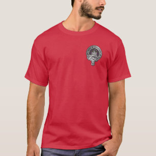 Camiseta Clan MacDonald do Clanranald Crest & Tartan