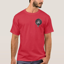 Camiseta Clan MacDonald do Clanranald Crest & Tartan