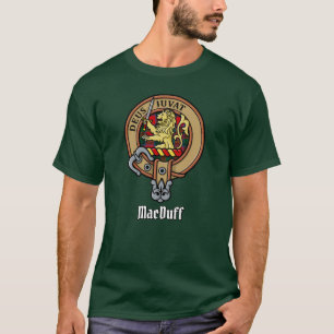 Camiseta Clan MacDuff Crest sobre Tartan