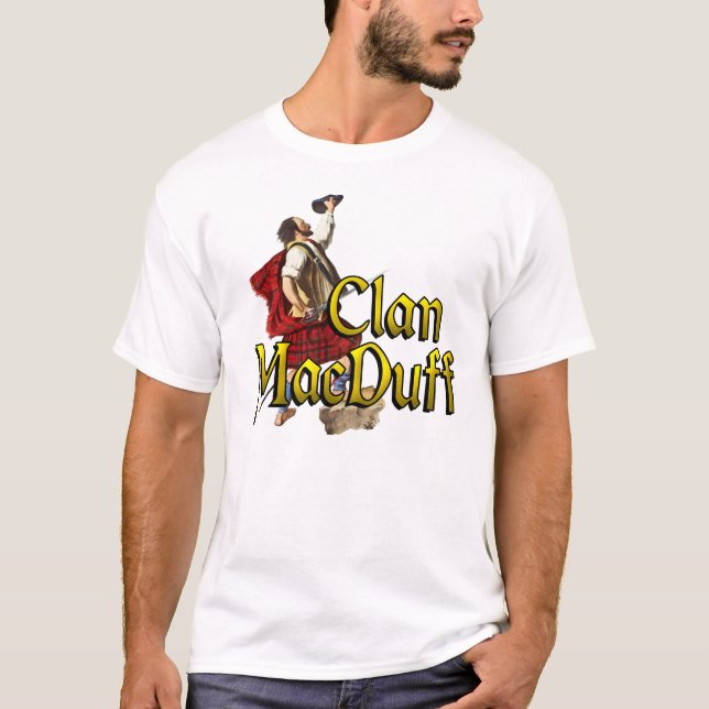 Camiseta Clan MacDuff Jogos da Highland Shirts (Frente)