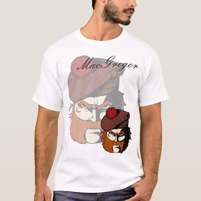 Camiseta Clan MacGregor Scottish Warrior (Frente)