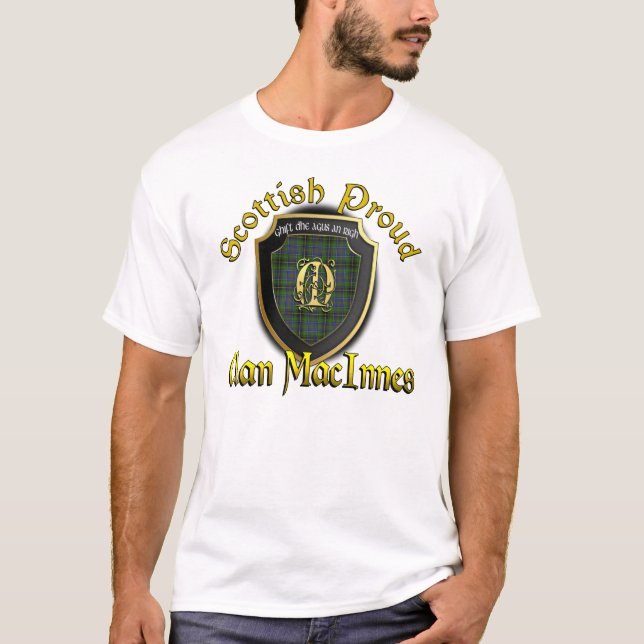 Camiseta Clan MacInnes Scottish Proud Shirts (Frente)