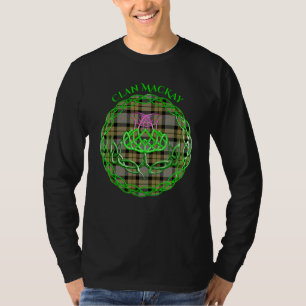 Camiseta Clan Mackay Scottish Tartan Celtic Thistle
