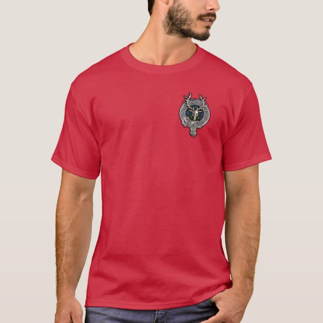 Camiseta Clan MacKenzie Crest & Tartan (Frente)