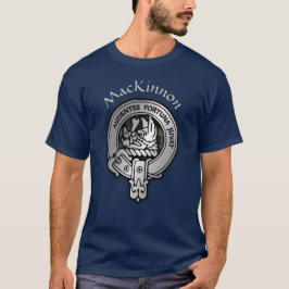 Camiseta Clan MacKinnon Crest & Hunting Tartan