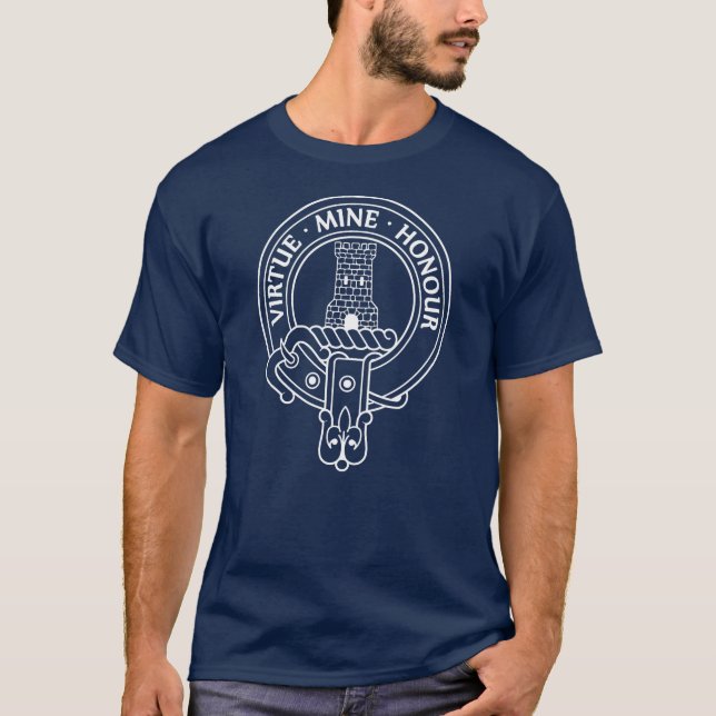 Camiseta Clan MacLean Crest T-Shirt (Frente)