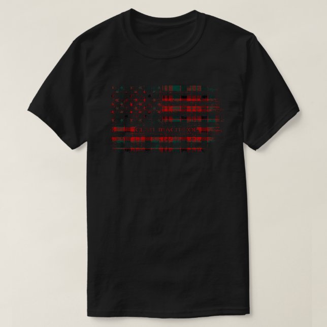 Camiseta Clan MacNicol Tartan escocês pavilhão americano ki (Frente do Design)