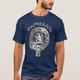 Camiseta Clan MacPherson Crest & Tartan
