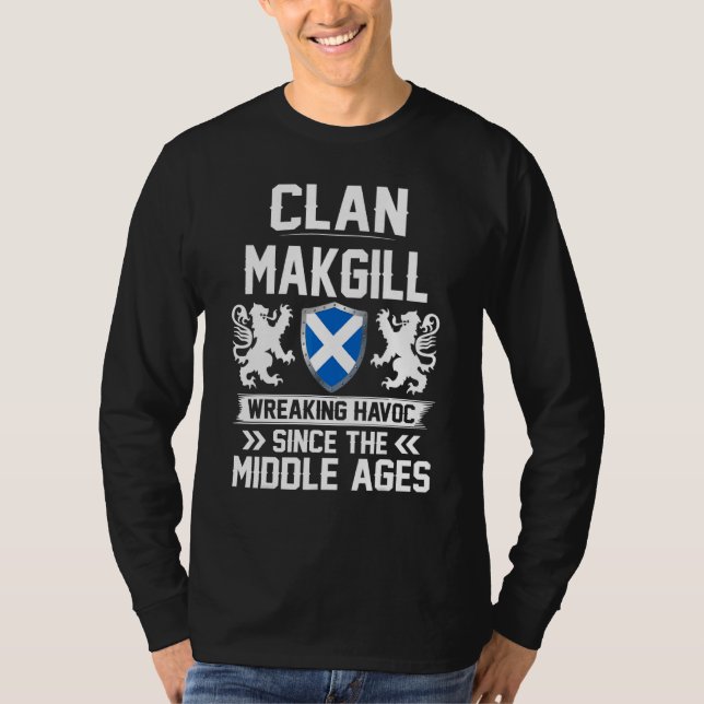 Camiseta Clan Makgill Scottish Family Clan Scotland Wreakin (Frente)