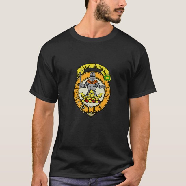 Camiseta Clan Mowat Scottish Crest (Frente)