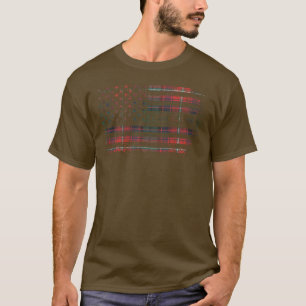 Camiseta Clan Rattray do Lude Scottish Tartan flag kilt