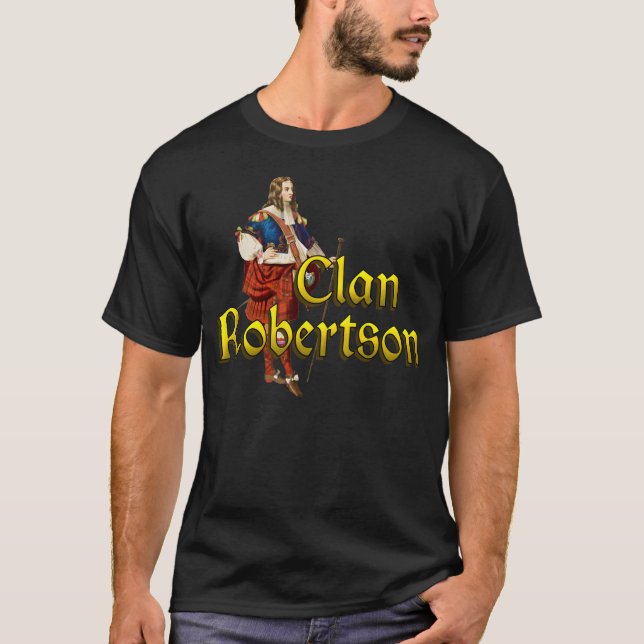 Camiseta Clan Robertson Highland Games Shirts (Frente)