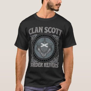 Camiseta Clan Scott, Border Reivers, Scotland Forever