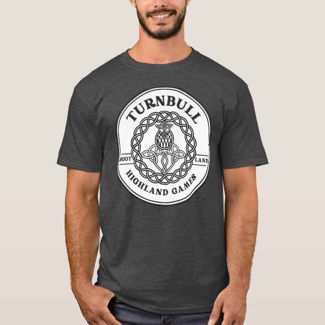 Camiseta Clan Turnbull Scottish Thistle Highland Games  (Frente)