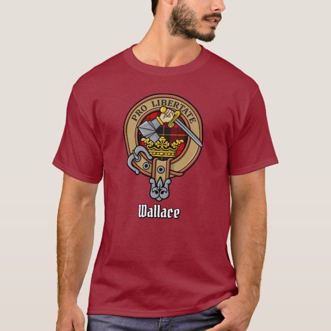 Camiseta Clan Wallace Crest T-Shirt (Frente)