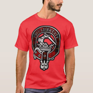 Camiseta Clan Wallace Crest Tartan